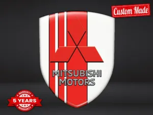 Mitsubishi Badges Emblèmes Auto Limité Résistants Qualité